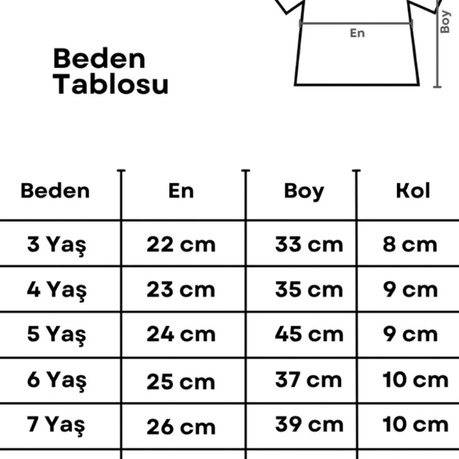 Kız Çocuk Ekru Kısa Kollu Arkası Fiyonk Detaylı %95 Pamuklu Tişört
