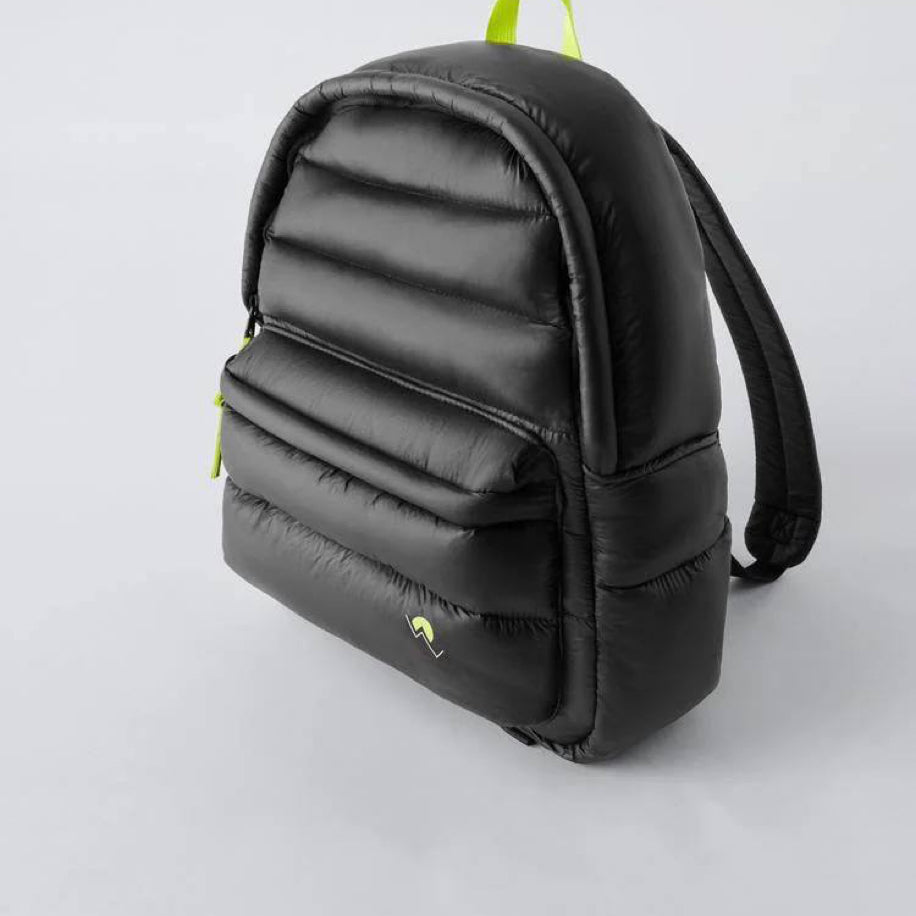 Siyah Neon Dolumlu Çocuk Sırt Çantası