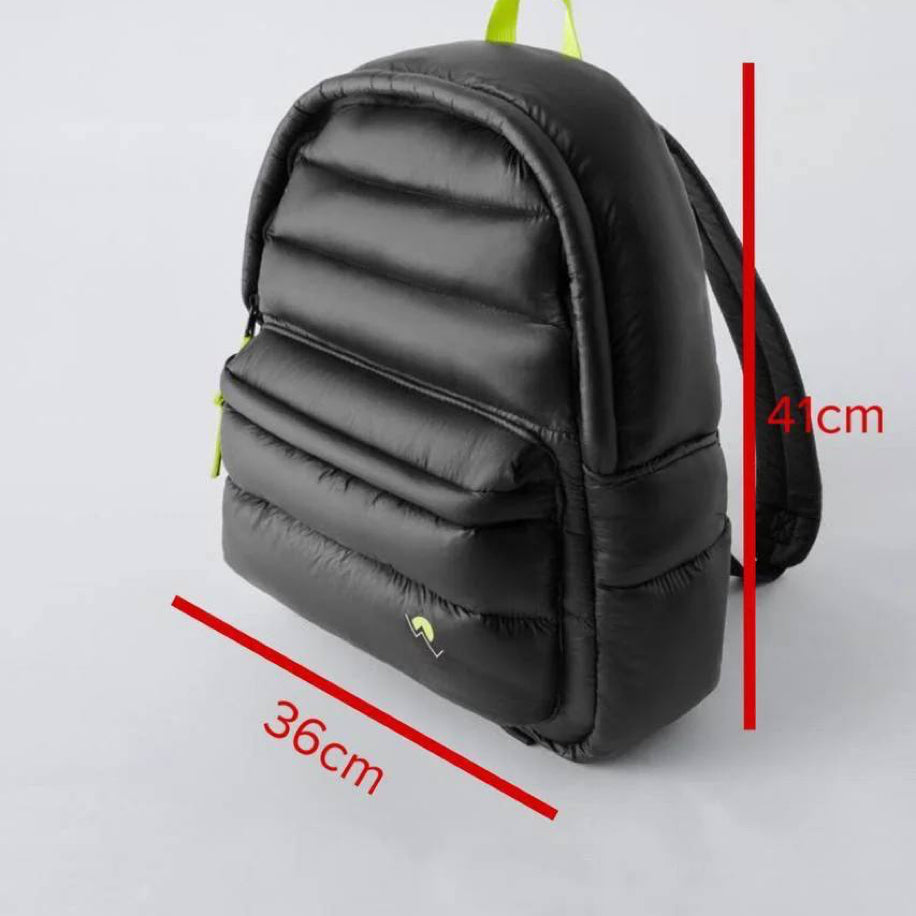 Siyah Neon Dolumlu Çocuk Sırt Çantası
