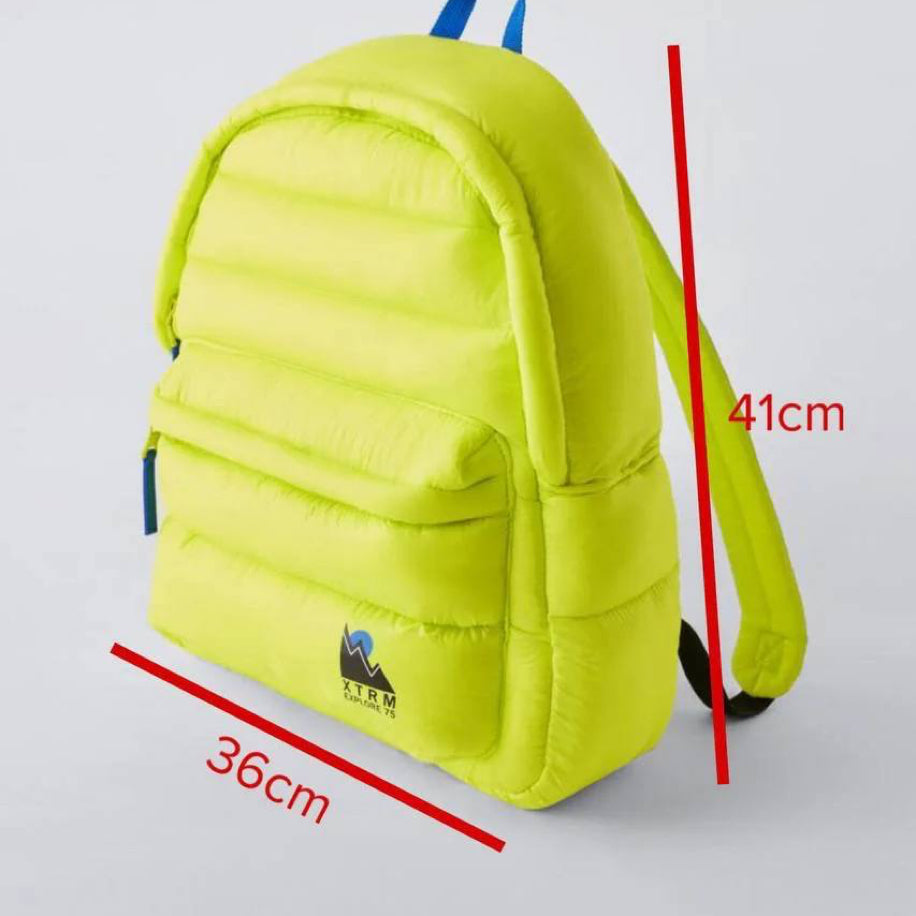 Sarı Neon Dolumlu Çocuk Sırt Çantası