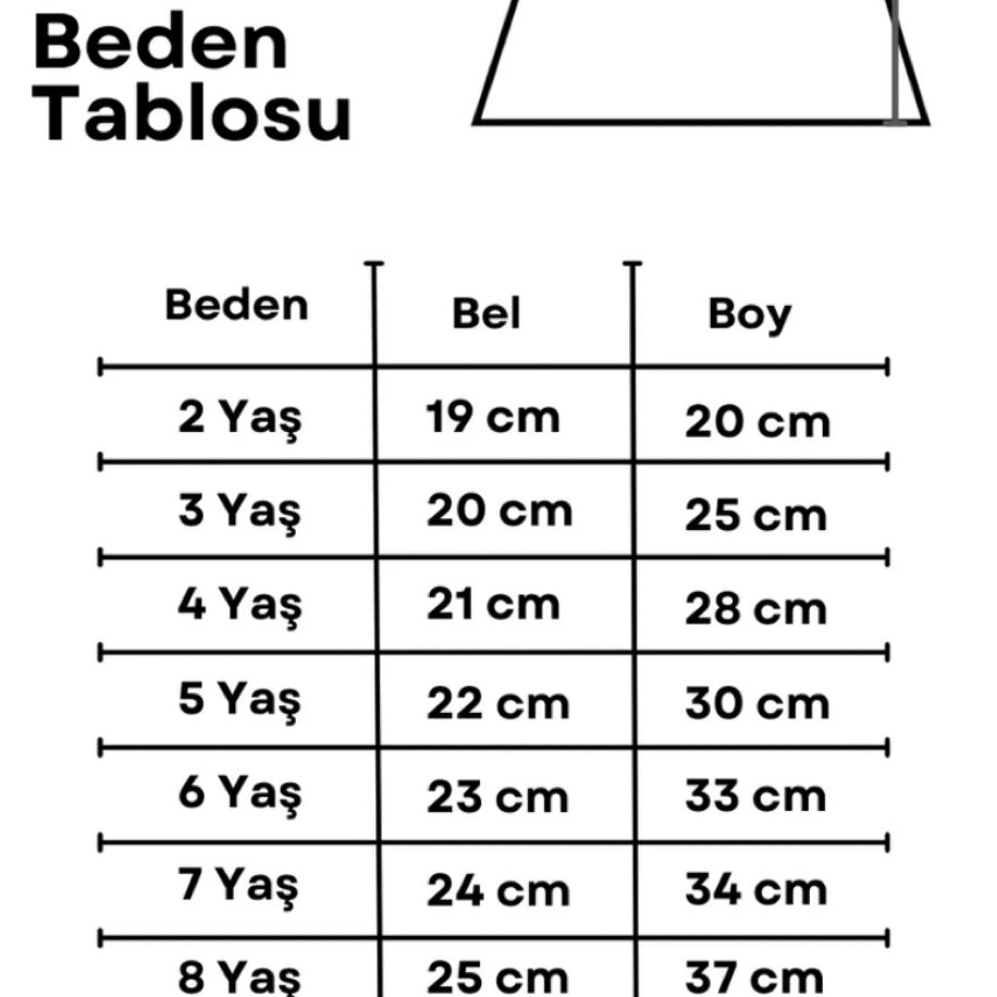 Kız Çocuk Çok Renkli Yıldız Baskılı Beli Lastikli Tüllü Etek